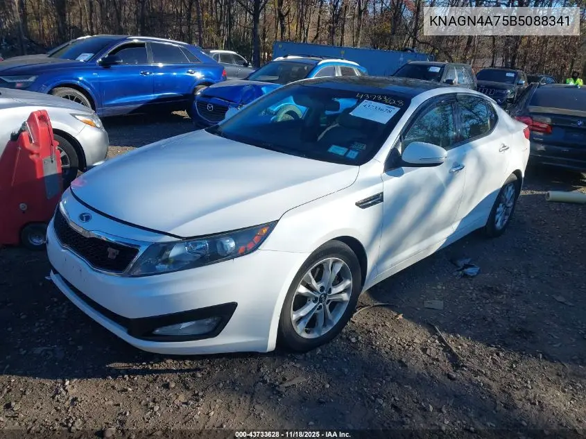 KNAGN4A75B5088341 2011 Kia Optima Ex