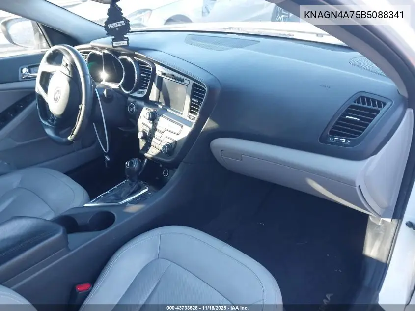 KNAGN4A75B5088341 2011 Kia Optima Ex