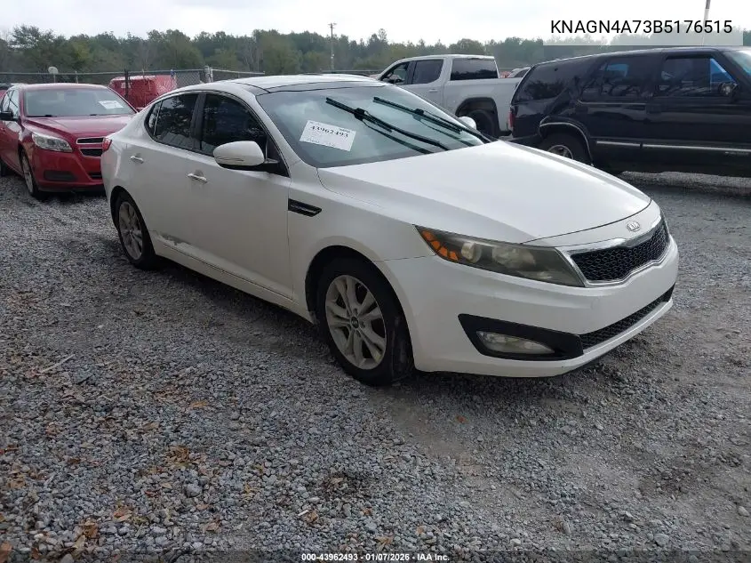 KNAGN4A73B5176515 2011 Kia Optima Ex