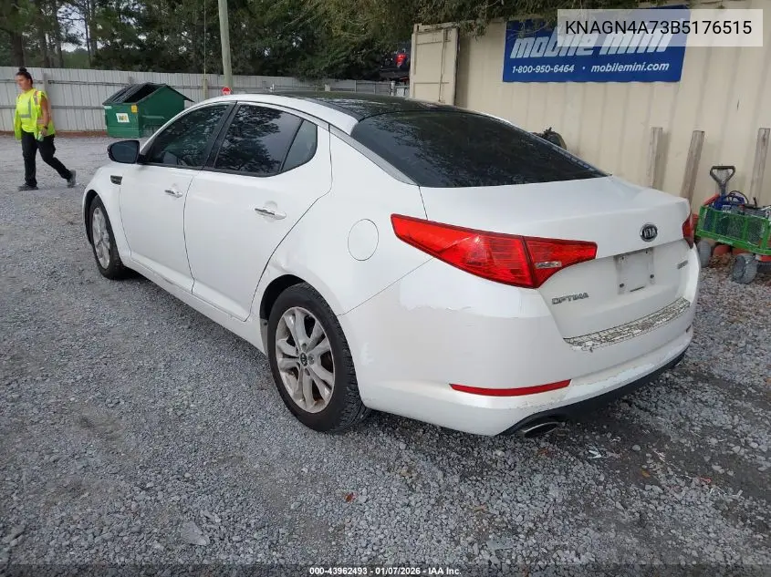 KNAGN4A73B5176515 2011 Kia Optima Ex