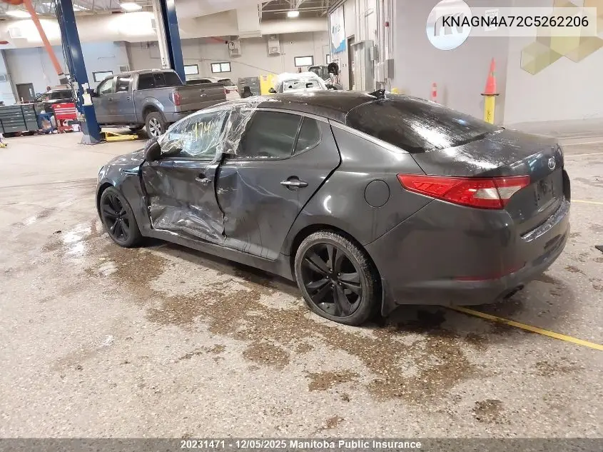 KNAGN4A72C5262206 2012 Kia Optima Ex