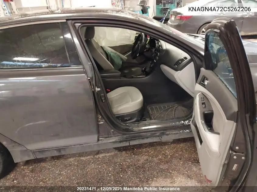 KNAGN4A72C5262206 2012 Kia Optima Ex