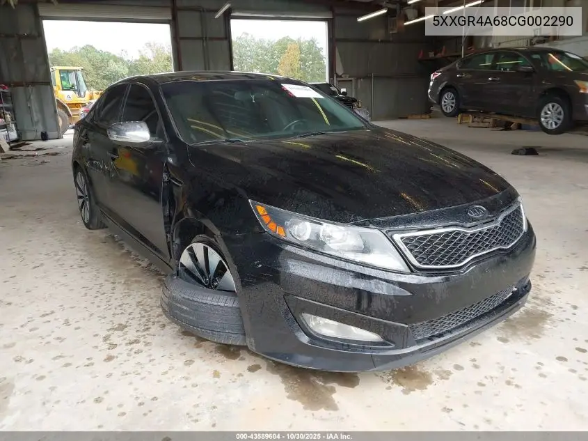 5XXGR4A68CG002290 2012 Kia Optima Sx