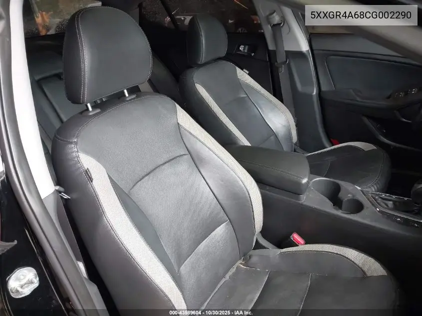5XXGR4A68CG002290 2012 Kia Optima Sx