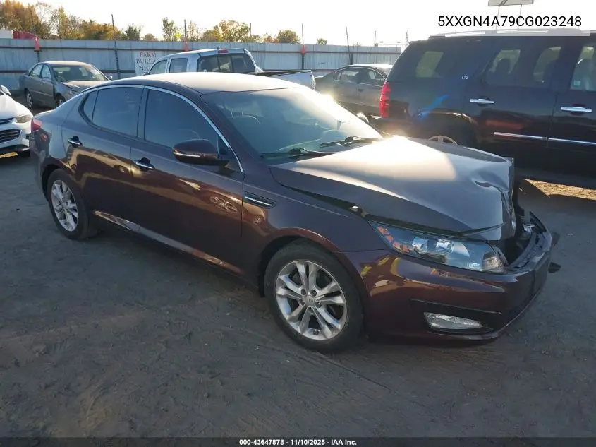 5XXGN4A79CG023248 2012 Kia Optima Ex
