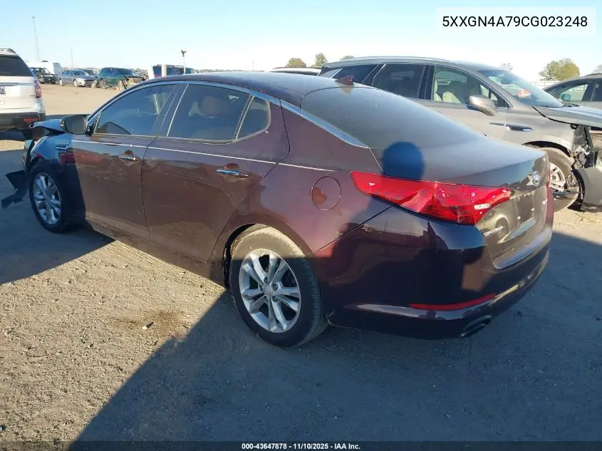 5XXGN4A79CG023248 2012 Kia Optima Ex