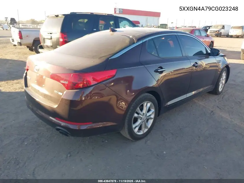 5XXGN4A79CG023248 2012 Kia Optima Ex