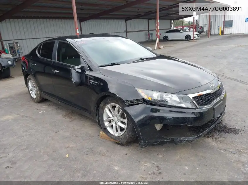 5XXGM4A77CG003891 2012 Kia Optima Lx