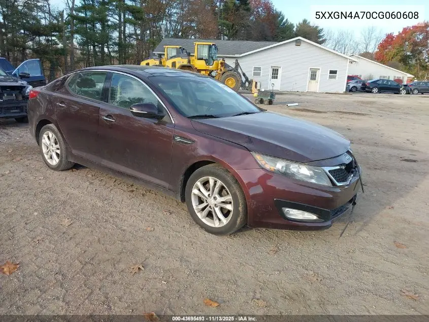 5XXGN4A70CG060608 2012 Kia Optima Ex