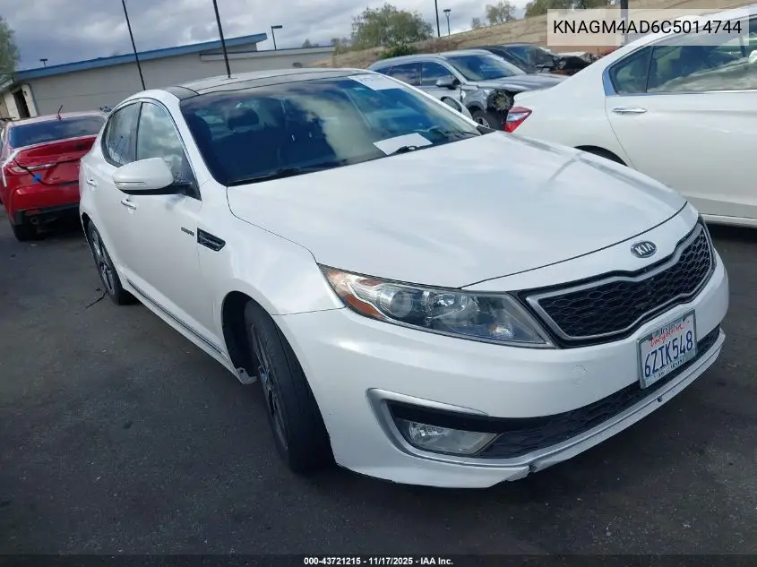 KNAGM4AD6C5014744 2012 Kia Optima Hybrid Ex
