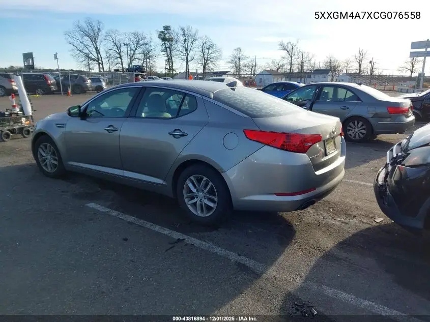 5XXGM4A7XCG076558 2012 Kia Optima Lx
