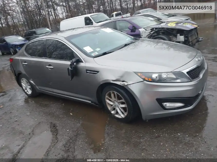 5XXGM4A77CG046918 2012 Kia Optima Lx