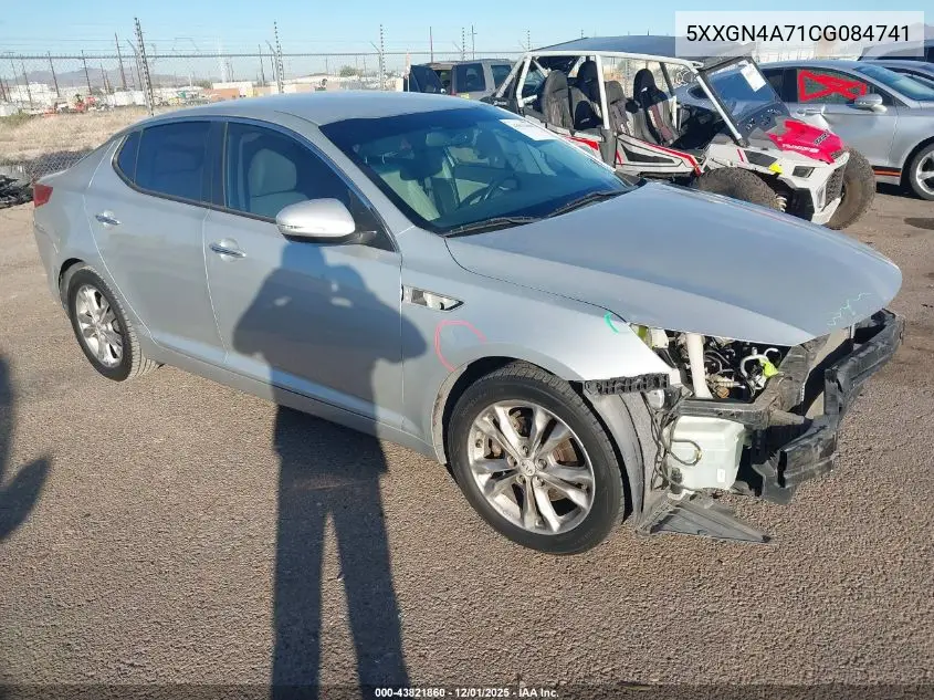 5XXGN4A71CG084741 2012 Kia Optima Ex