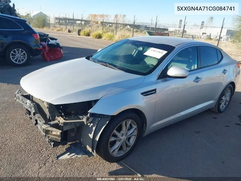 5XXGN4A71CG084741 2012 Kia Optima Ex