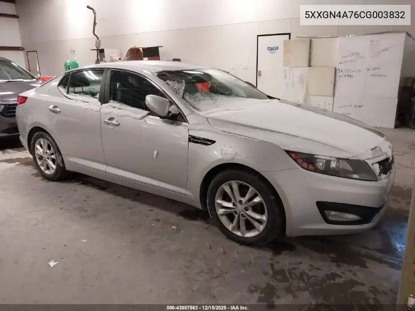 5XXGN4A76CG003832 2012 Kia Optima Ex