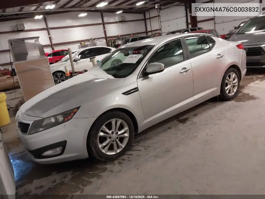 5XXGN4A76CG003832 2012 Kia Optima Ex