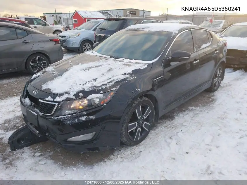 KNAGR4A65D5360241 2013 Kia Optima Sx
