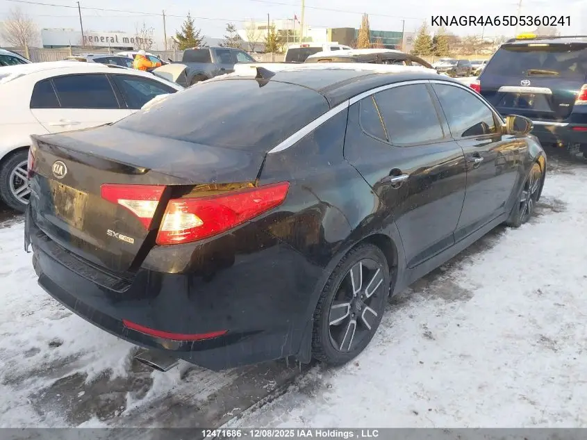 KNAGR4A65D5360241 2013 Kia Optima Sx