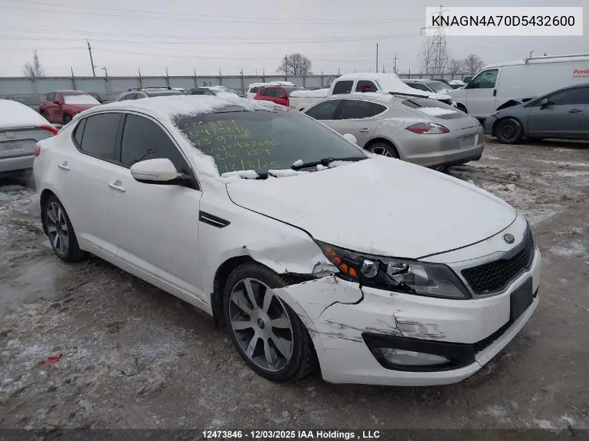 KNAGN4A70D5432600 2013 Kia Optima Ex/Ex Luxury/Ex+