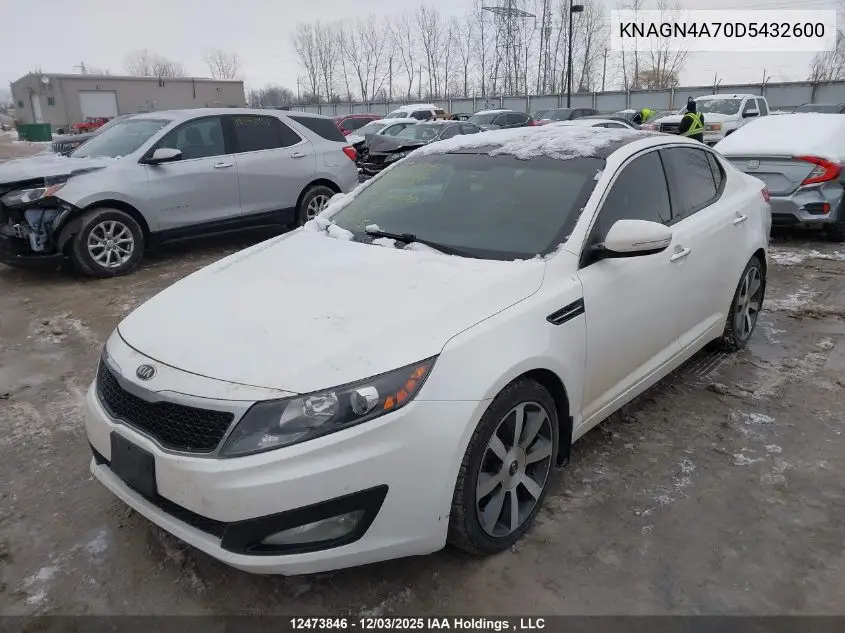 KNAGN4A70D5432600 2013 Kia Optima Ex/Ex Luxury/Ex+