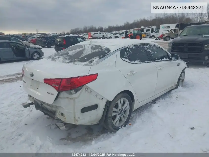 KNAGN4A77D5443271 2013 Kia Optima Ex/Ex Luxury/Ex+