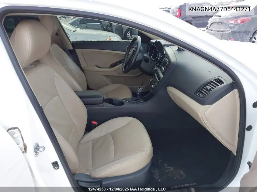 KNAGN4A77D5443271 2013 Kia Optima Ex/Ex Luxury/Ex+