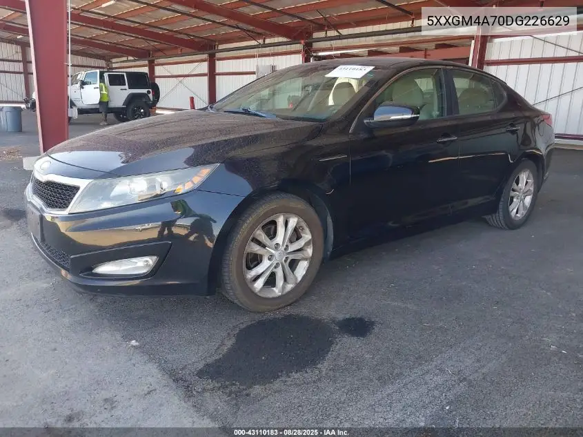 5XXGM4A70DG226629 2013 Kia Optima Lx