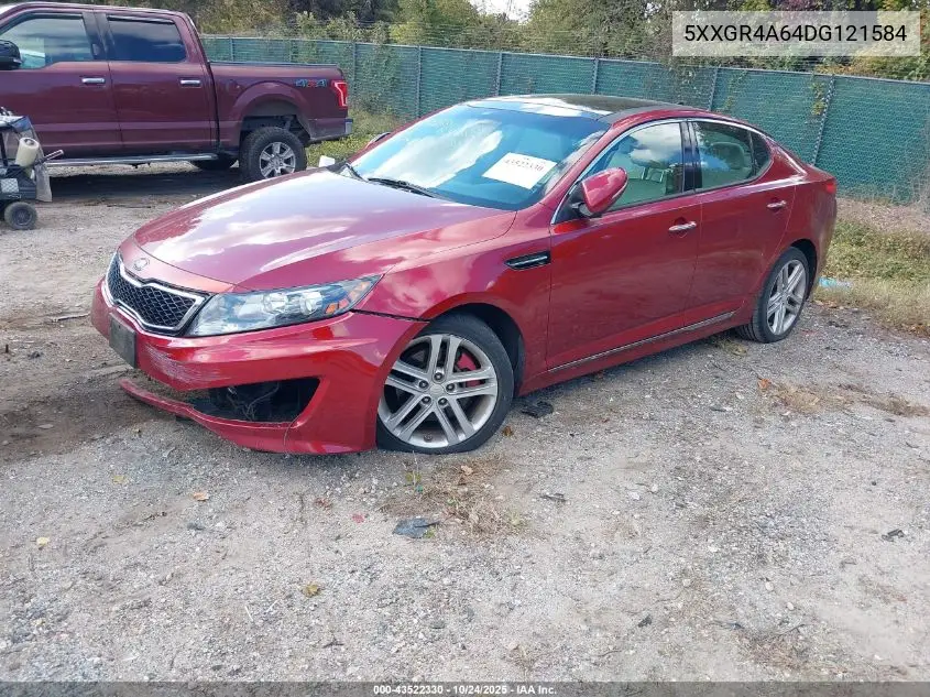 5XXGR4A64DG121584 2013 Kia Optima Sx