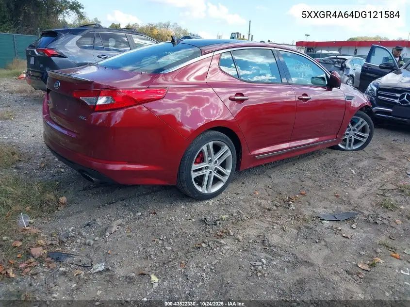 5XXGR4A64DG121584 2013 Kia Optima Sx
