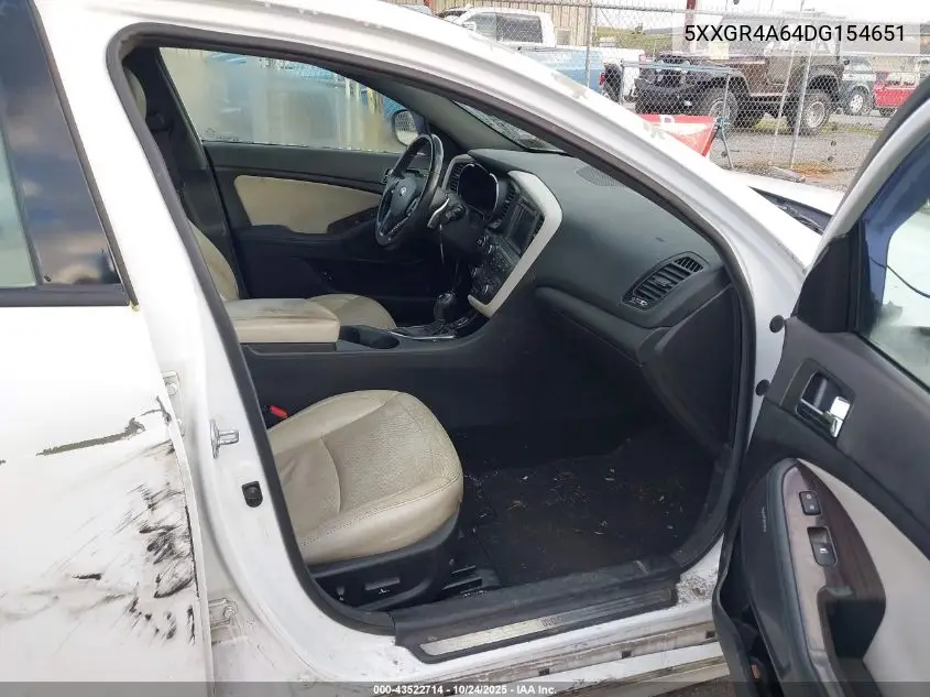 5XXGR4A64DG154651 2013 Kia Optima Sx