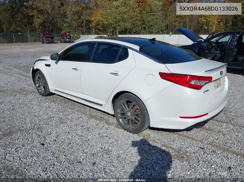 5XXGR4A68DG133026 2013 Kia Optima Sx