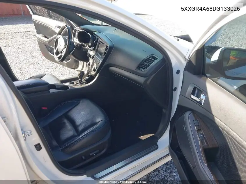5XXGR4A68DG133026 2013 Kia Optima Sx