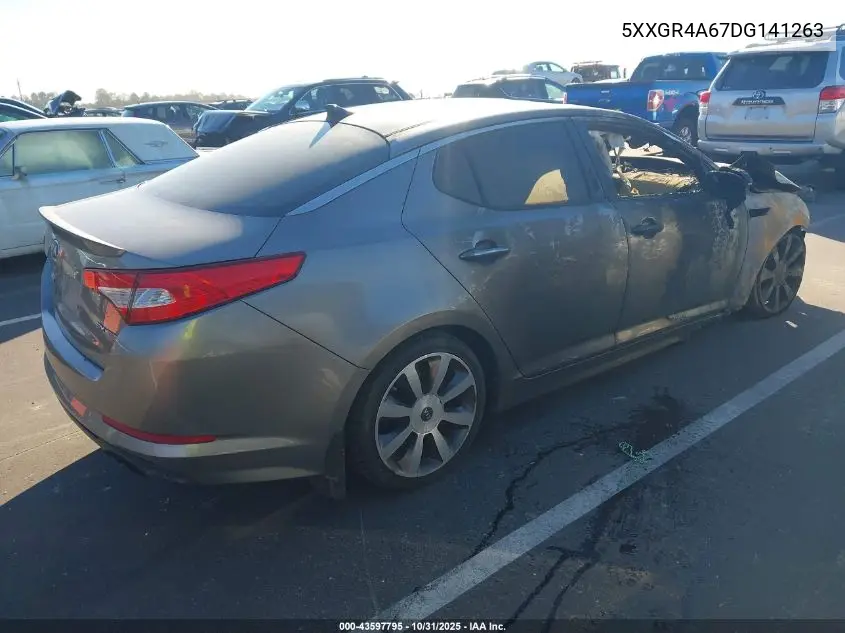 5XXGR4A67DG141263 2013 Kia Optima Sx