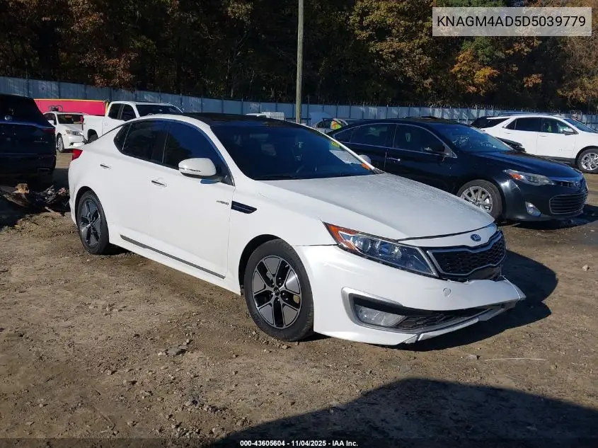KNAGM4AD5D5039779 2013 Kia Optima Hybrid Ex