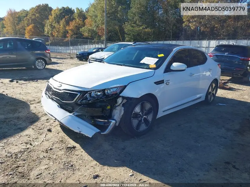 KNAGM4AD5D5039779 2013 Kia Optima Hybrid Ex