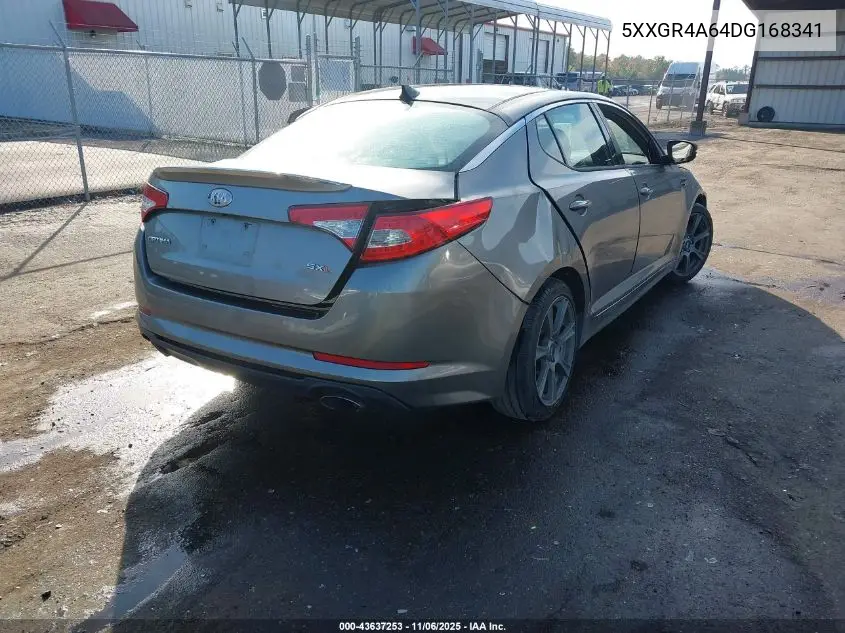 5XXGR4A64DG168341 2013 Kia Optima Sx
