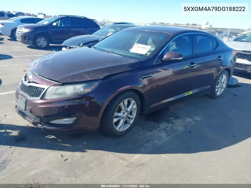 5XXGM4A79DG188222 2013 Kia Optima Lx