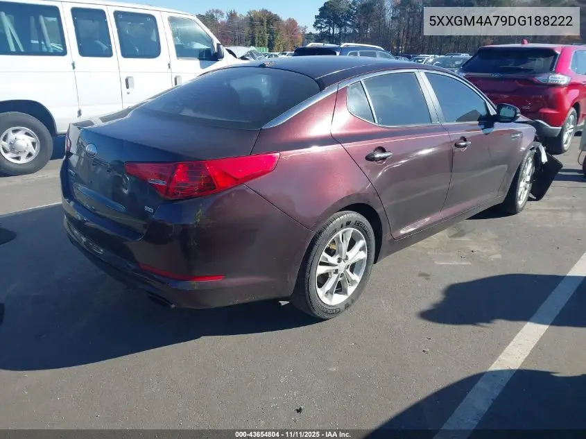5XXGM4A79DG188222 2013 Kia Optima Lx