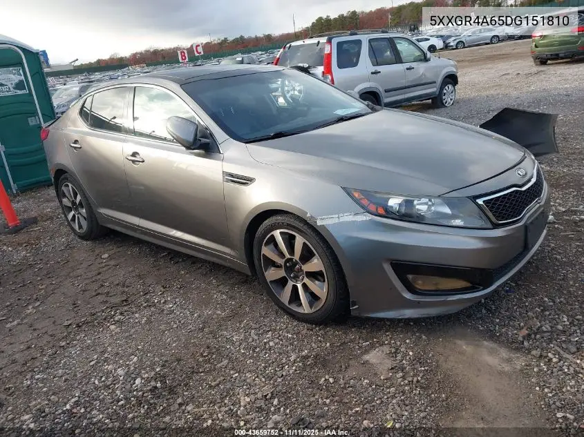 5XXGR4A65DG151810 2013 Kia Optima Sx