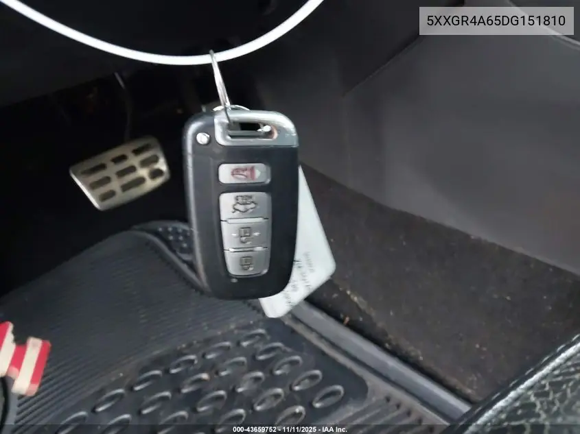 5XXGR4A65DG151810 2013 Kia Optima Sx