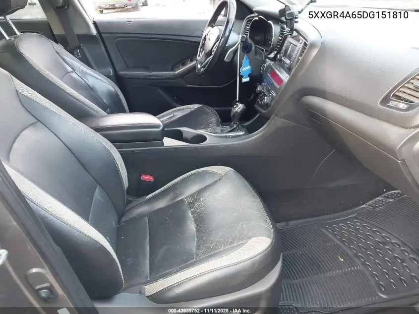 5XXGR4A65DG151810 2013 Kia Optima Sx