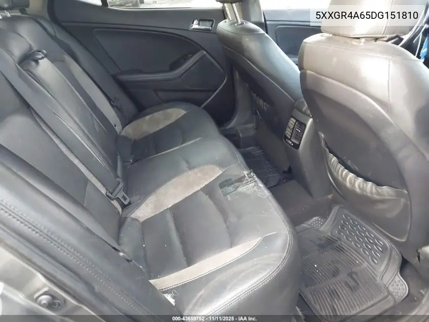 5XXGR4A65DG151810 2013 Kia Optima Sx