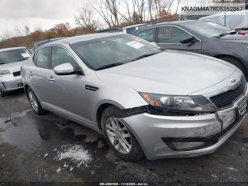 KNAGM4A78D5352867 2013 Kia Optima Lx