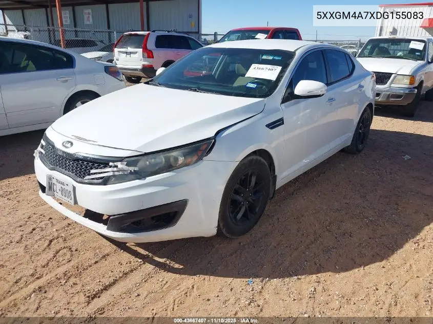 5XXGM4A7XDG155083 2013 Kia Optima Lx