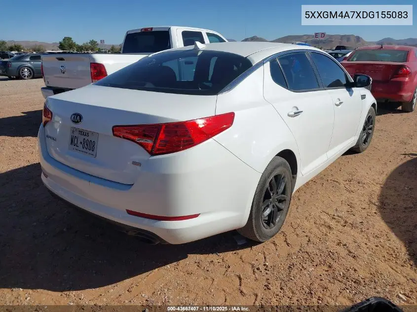 5XXGM4A7XDG155083 2013 Kia Optima Lx