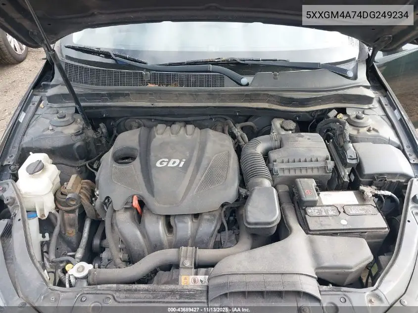 5XXGM4A74DG249234 2013 Kia Optima Lx