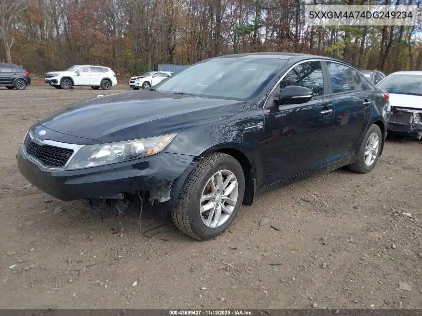 5XXGM4A74DG249234 2013 Kia Optima Lx