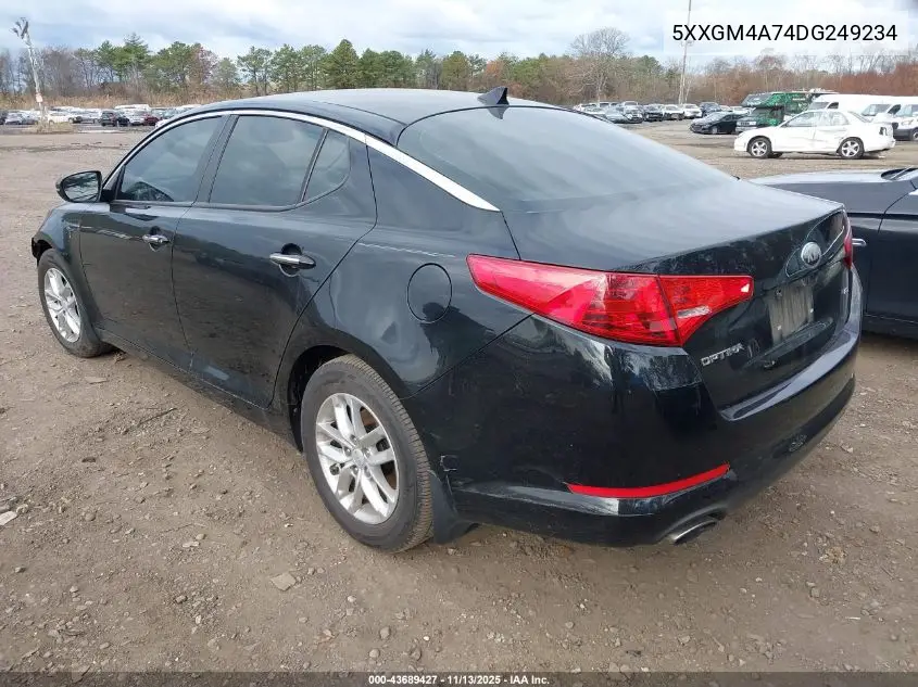 5XXGM4A74DG249234 2013 Kia Optima Lx
