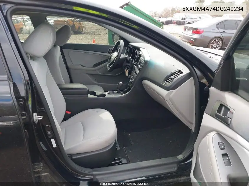 5XXGM4A74DG249234 2013 Kia Optima Lx
