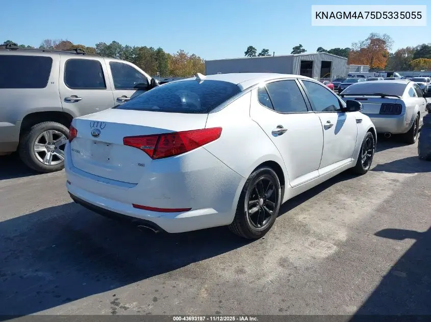 KNAGM4A75D5335055 2013 Kia Optima Lx